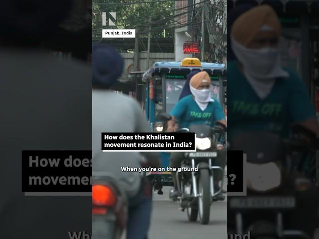 How does the Khalistan movement resonate in India? #shorts