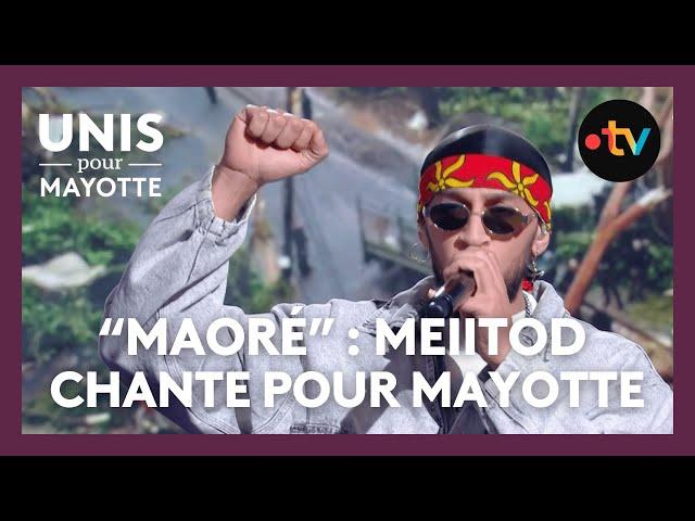 "Unis pour Mayotte" : Meiitod chante "Maoré"