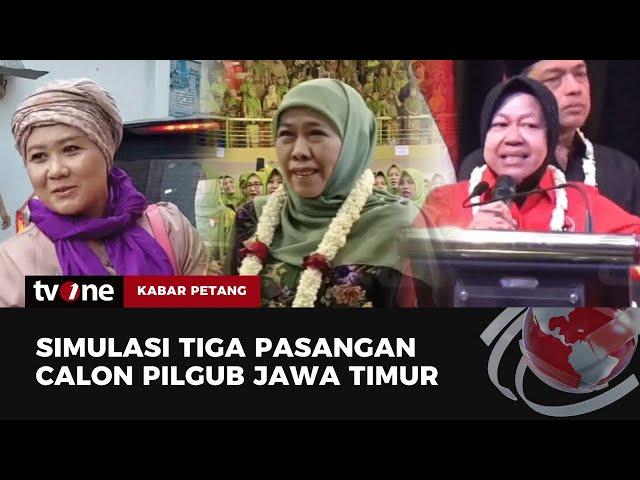 Survei Jatim: Khofifah-Emil di Atas Awan | Kabar Petang tvOne