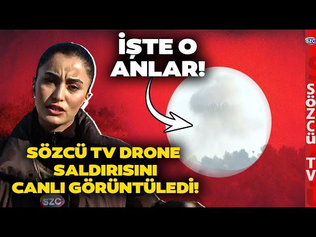 Canlı Yayında SMO YPG Arasında Sıcak Çatışma! Sözcü TV Drone Saldırısını Anbean Görüntüledi