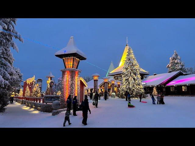 Christmas: Santa Claus Village  Rovaniemi Lapland Finland Arctic Circle home of Father Christmas