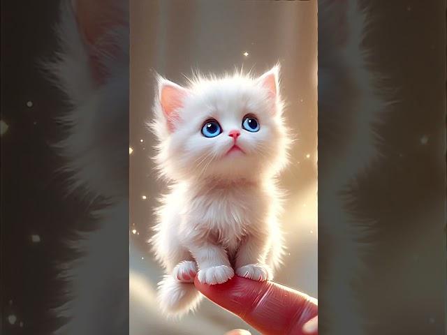  Watch This Fluffy Kitten Surprise Everyone!