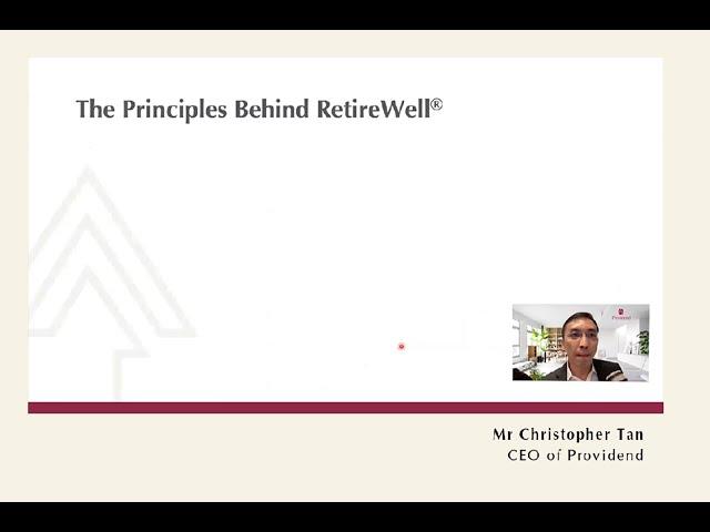 The Principles Behind RetireWell