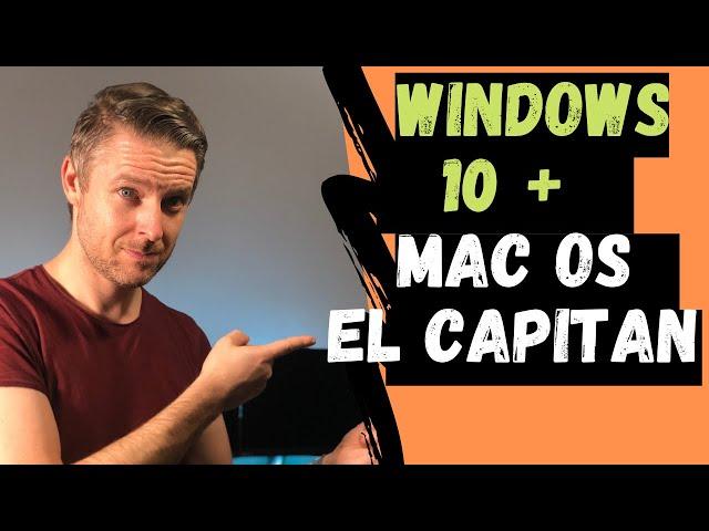 How to Install Windows 10 onto Mac OSX El Capitan using Bootcamp | VIDEO TUTORIAL