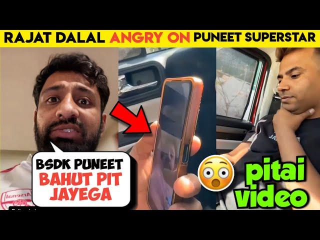 OMG- Rajat Dalal Very Angry On Puneet Superstar,Rajat dalal warning to puneet superstar