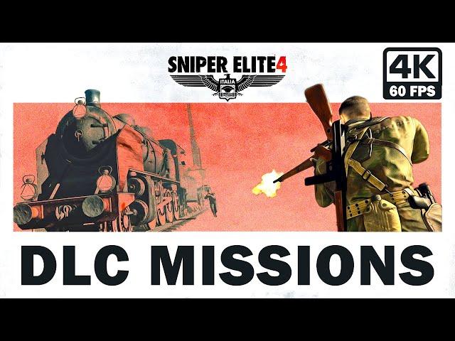 SNIPER ELITE 4  Gameplay Walkthrough FULL GAME ALL DLC MISSIONS  [4K 60FPS] - No Commentary