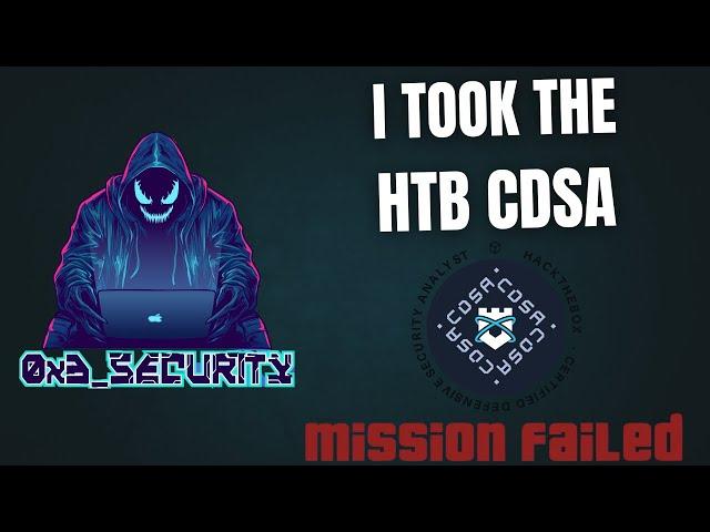 HTB CDSA Fail v1