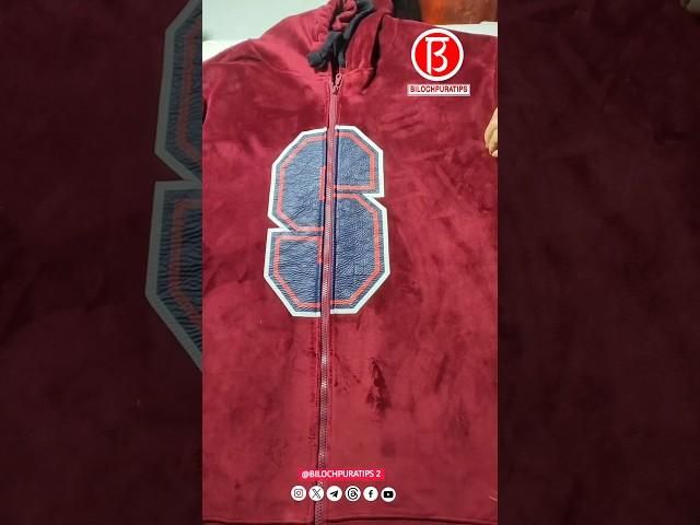Put a zipper on the pullover top Part