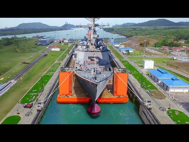The Reason Why US Navy Crossing the Panama Canal With Billion $ Worth of Warships
