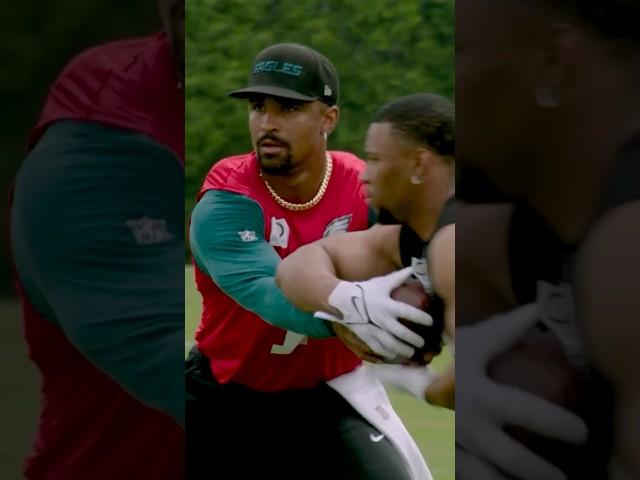 First Look AT JALEN HURTS & SAQUON BARKLEY TOGETHER (PHILADELPHIA EAGLES)