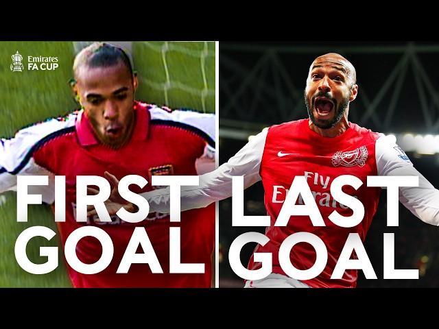 First & Last FA Cup Goals | Ronaldo, Drogba, Henry, Gerrard, Lampard and More! | Emirates FA Cup