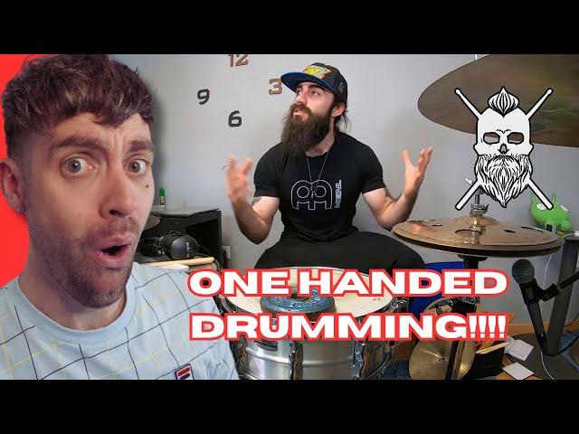 "UK Drummer REACTS to ONE HANDED DRUMMING BY EL ESTEPARIO SIBERIANO REACTION"