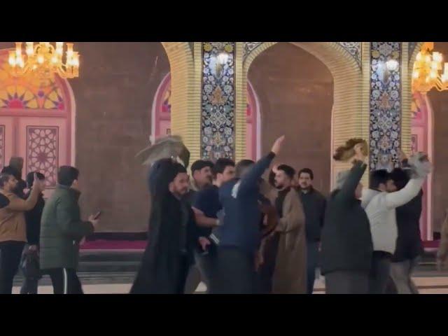 Shami jashan manaty huwy roza bibi zainab mein dakhil|Shami jashan manaty huwy dance krty huwy 