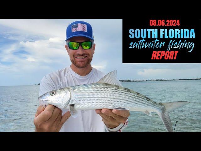 SOUTH FLORIDA SALTWATER FISHING REPORT (08/06/2024)