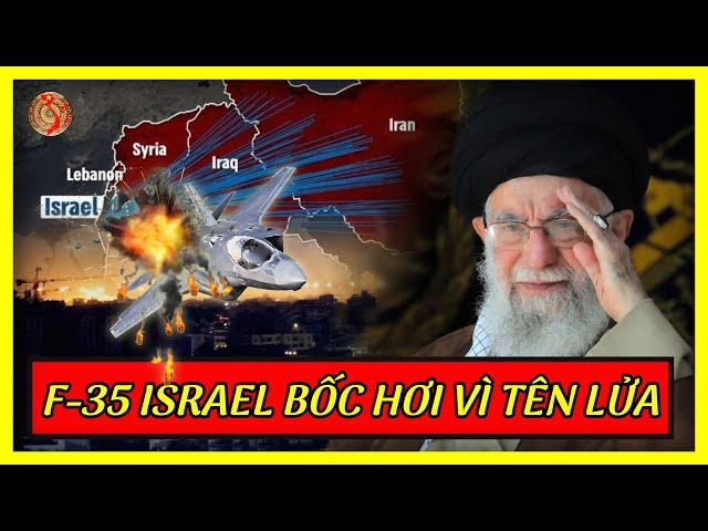 400 Tên Lửa Iran Khiến Căn Cứ F-35 Và F-15 Israel Thành Tàn Tích | Kiến Thức Chuyên Sâu