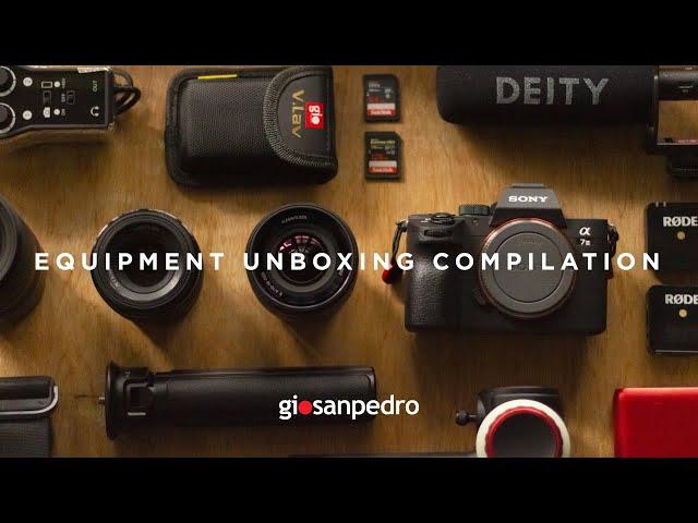 Unboxing Compilation: Camera Equipment