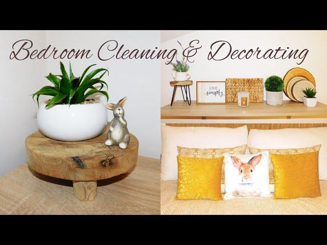 Bedroom Cleaning And Decorating (Spring Cleaning & Décor) Room Tour.