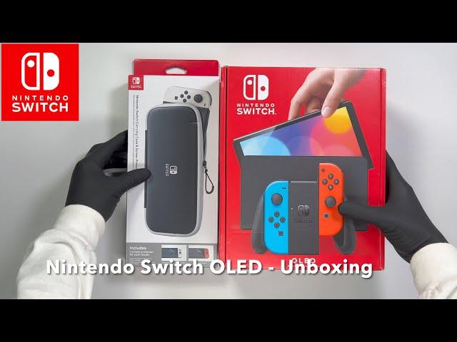 NEW Nintendo Switch OLED - Unboxing & Gameplay