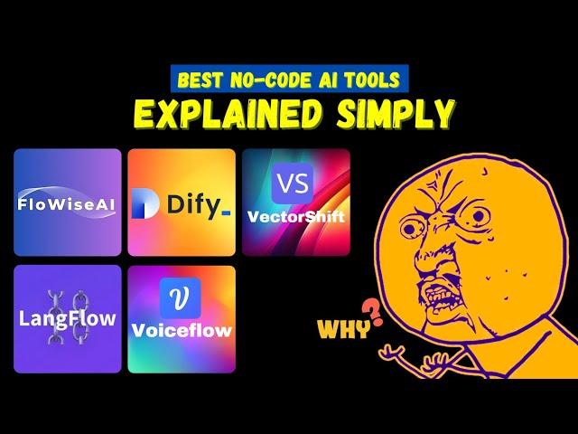 Flowise vs Langflow vs Dify vs Vectorshift vs Voiceflow | Best No Code AI Tool