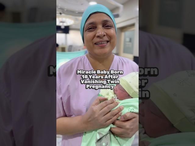 Miracle Baby Born 18 Years After Vanishing Twin Pregnancy