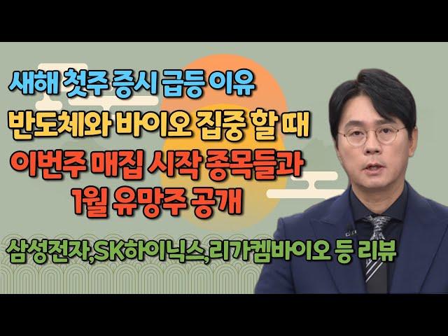 지금이 역대급 기회 I 반도체, 바이오 등 유망주, 바닥주 공개 I 삼성전자, SK하이닉스, 리가켐바이오 등 핵심 유망주 리뷰