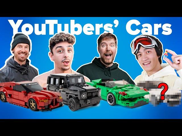 I Built YouTubers CARS In LEGO!