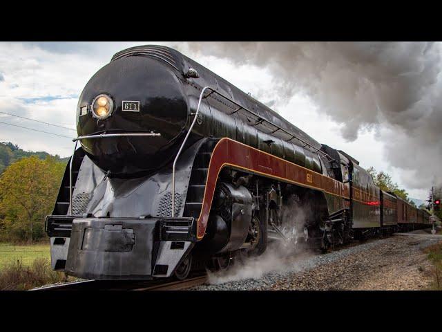 Norfolk & Western 611:  RETURN TO THE MAINLINE