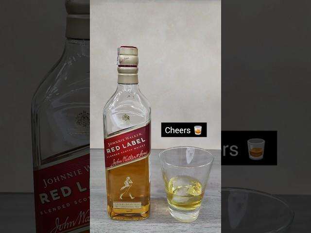 Johnnie Walker Red label whiskey Review #shorts