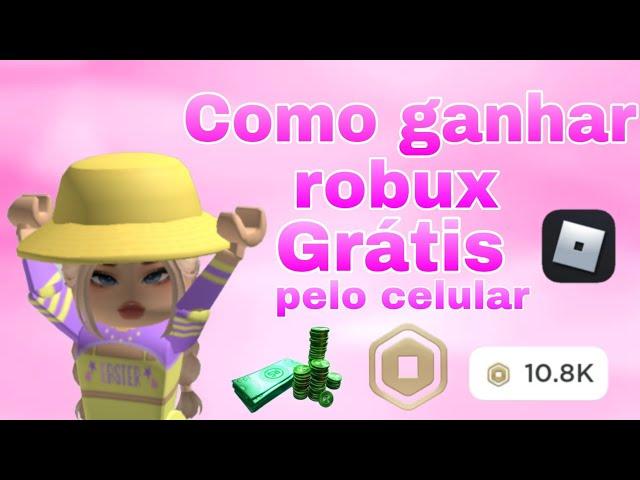 Como ganhar robux grátis!!!! Super Fácil pelo celular(Funciona)