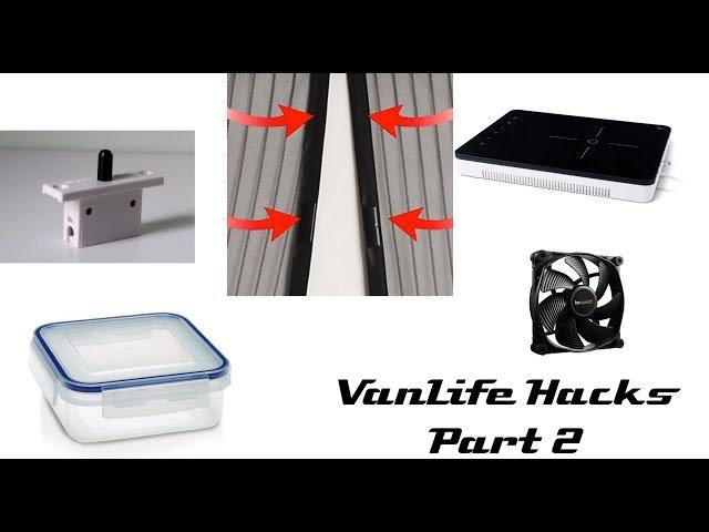 VanLife Hacks Part 2 - Tips and Must Haves to make life easier in a Campervan / RV / Motorhome