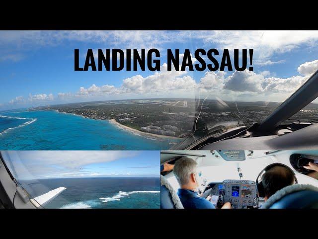 Private Jet to the Bahamas-Landing Nassau!