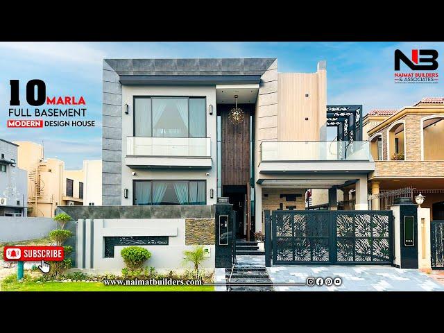 10 Marla Modern House Full Basement house for sale in DHA Phase 6