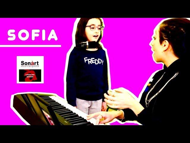 Lezione di Canto 1 - Sofia Del Baldo - scuola di musica Sonàrt