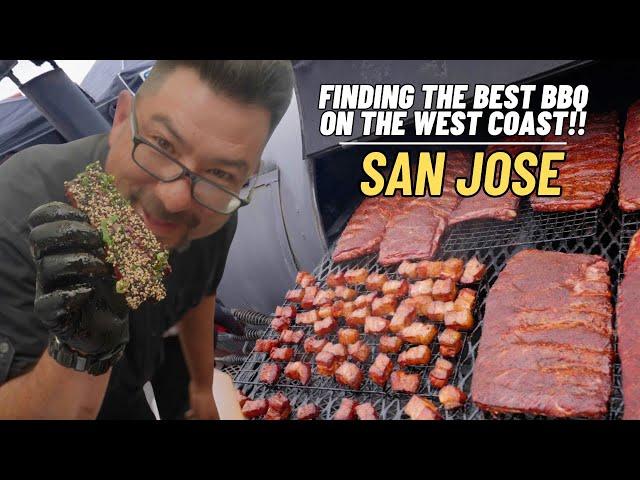 Finding the BEST BBQ on the West Coast!! | Famous Dave's All Star BBQ Series | SAN JOSE