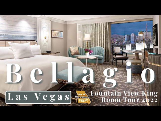 The Remodeled Bellagio Las Vegas Rooms are !!!   Fountain View King Room Tour 2022