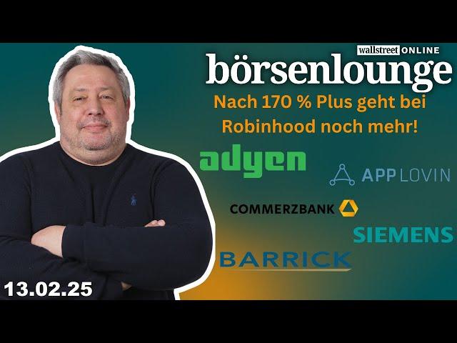 AppLovin | Vertiv | Siemens - Robinhood-Aktie bietet noch viel Potenzial