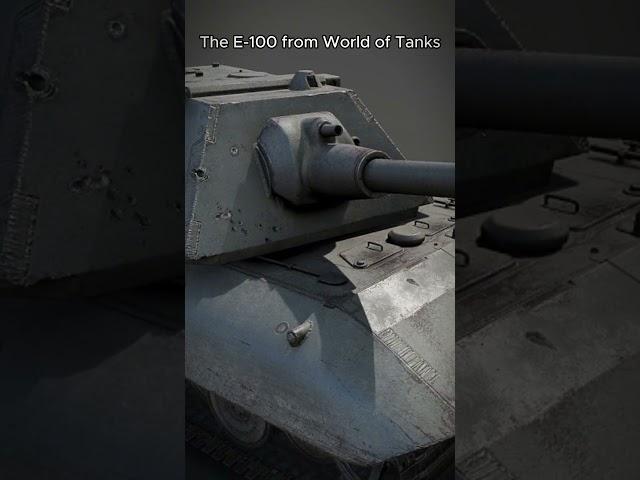 The E-100 in War Thunder is WRONG