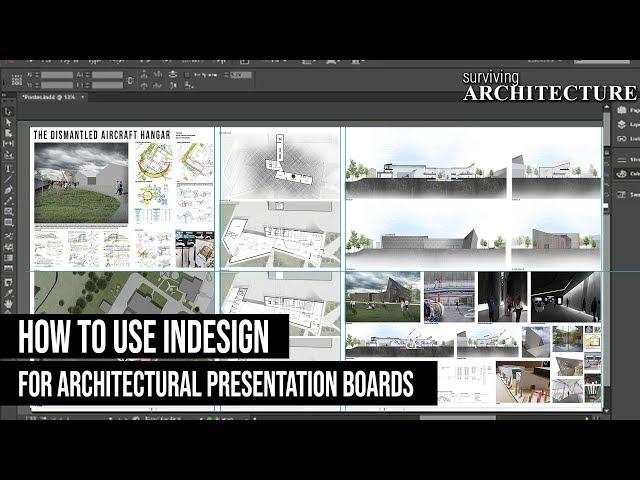 A Complete Guide to using InDesign for your Architecture Presentation Boards