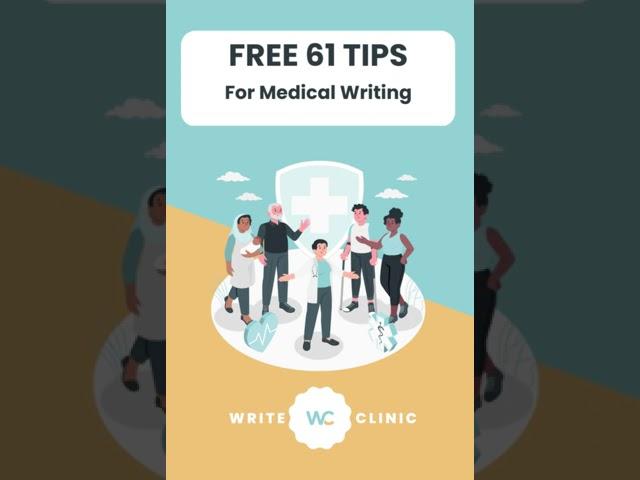 Free Ebook - Medical Writing - Write Clinic