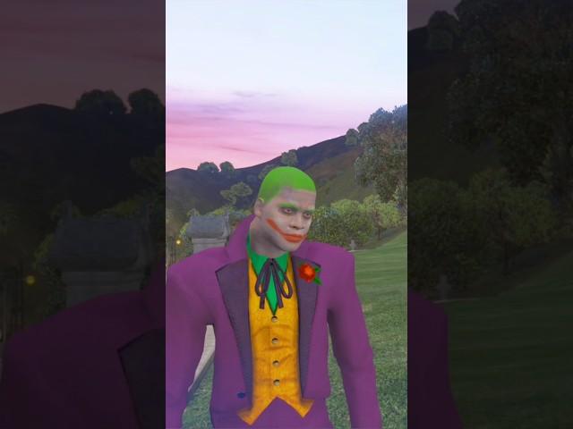 Franklin Become Joker - GTA 5 #shorts #gta5 #gaming #trending