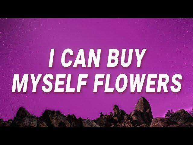 Miley Cyrus - I can buy myself flowers (Flowers) (Lyrics)