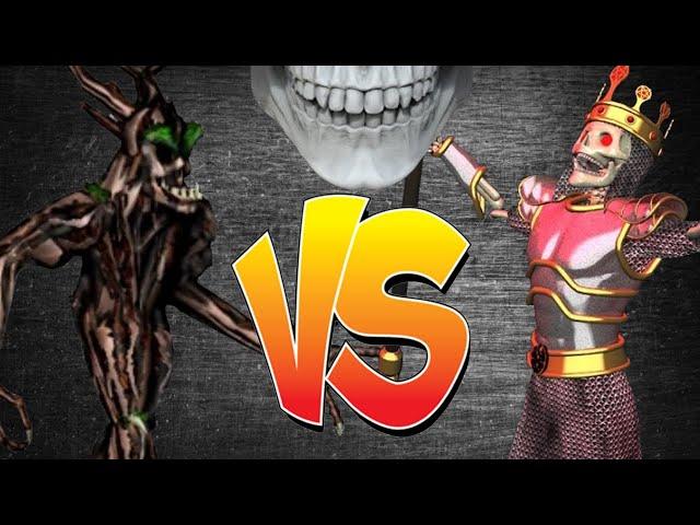 Heroes of Might and Magic III. Dendroid soldier VS Power lich