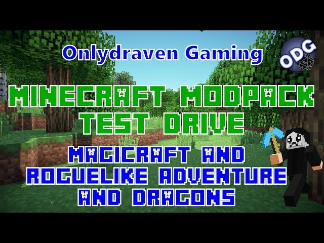 Onlydraven Gaming Test Drive - Episode 5 - Magicraft & Roguelike Adventures and Dragons