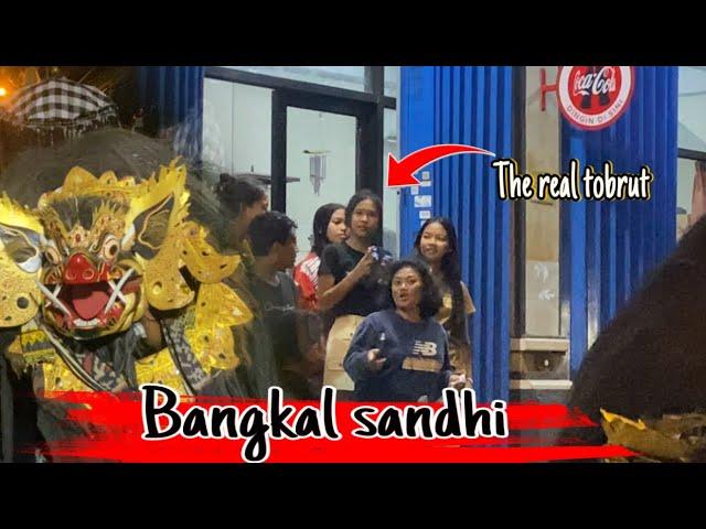 BARONG BANGKAL SANDHI NGELAWANG UYAK TOBRUT DI MENGWI BAHA