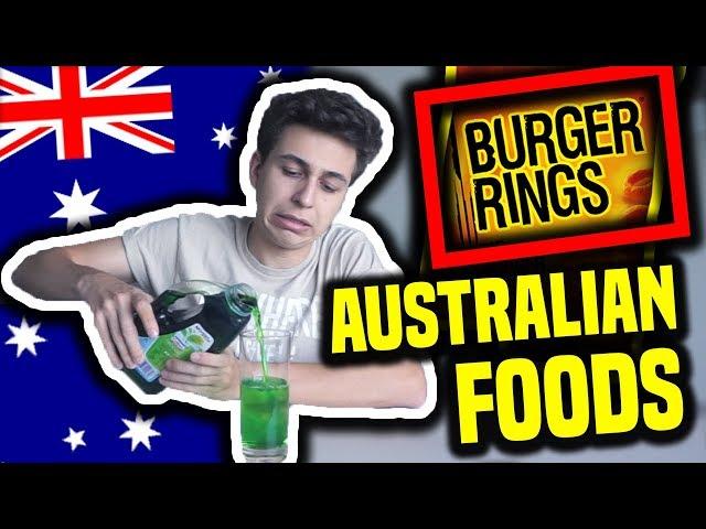 Trying Australian Foods!