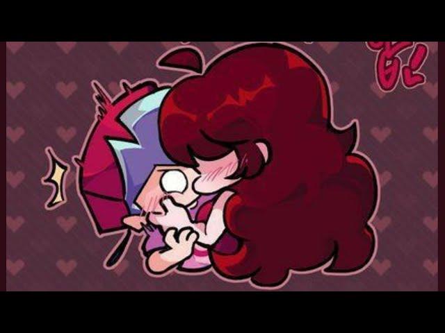 Boyfriend and Girlfriend Share a Sweet KISS?! (Friday Night Funkin Comic Dub)