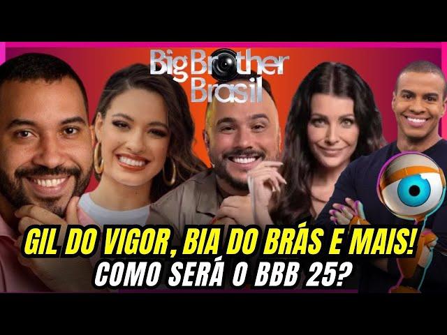  BBB 25: Tadeu Schmidt, Gil do Vigor, Bia do Brás, Novos quadros, Apresentadores e Emoções! 