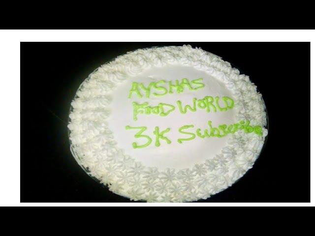 3 K Subscribers Special Videos Tresleches Cake Recipes....