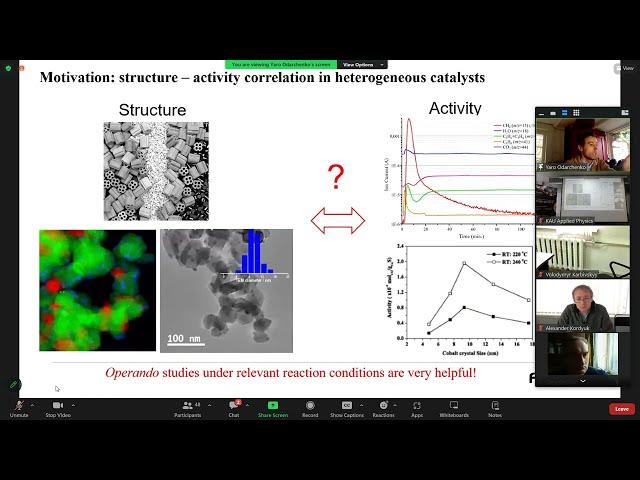 Yaroslav Odarchenko (Finden Ltd.): Exploring Nanostructured Catalysts...