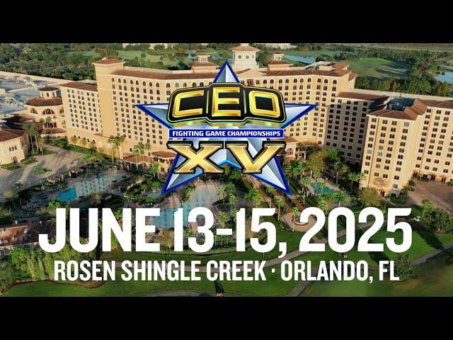 CEO Fighting Game Championships returns to Orlando on June 13-15, 2025!